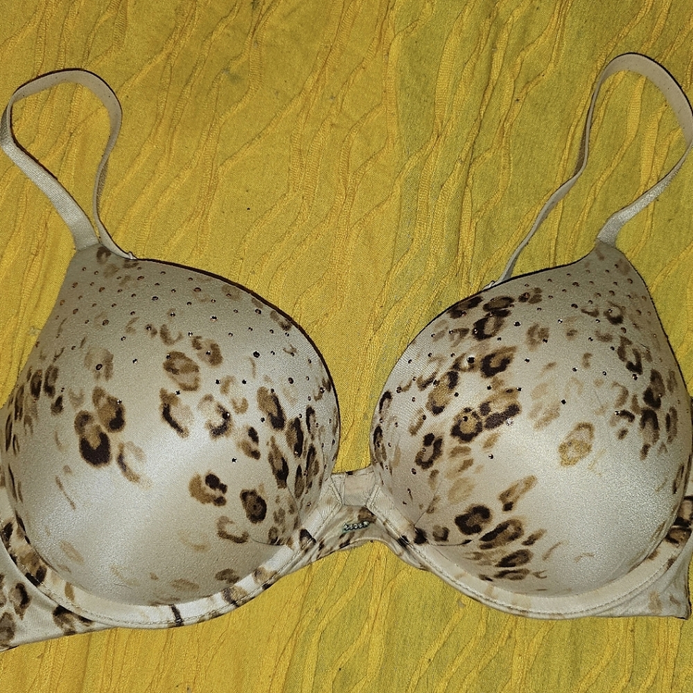 Vs Bling Plunge Bra 36C